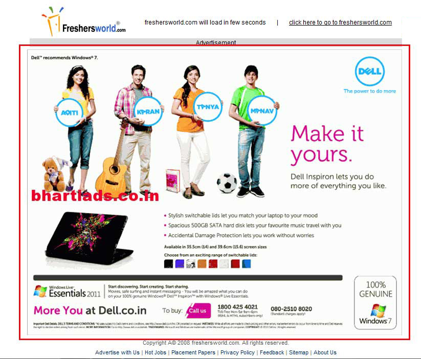 advertise banner