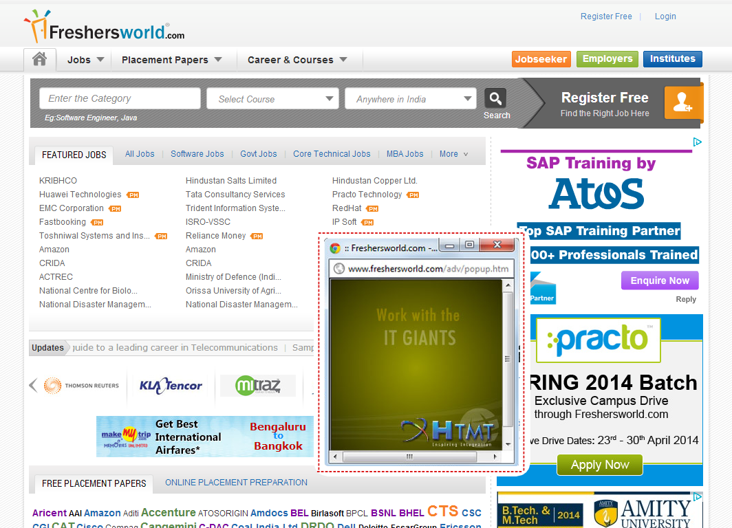 advertise banner