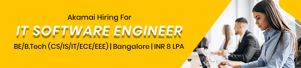 IT Software Engineer Jobs in Bangalore Akamai